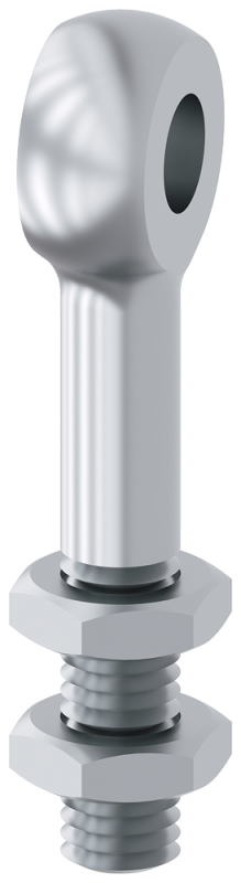 Argolla M8 Con Tuerca