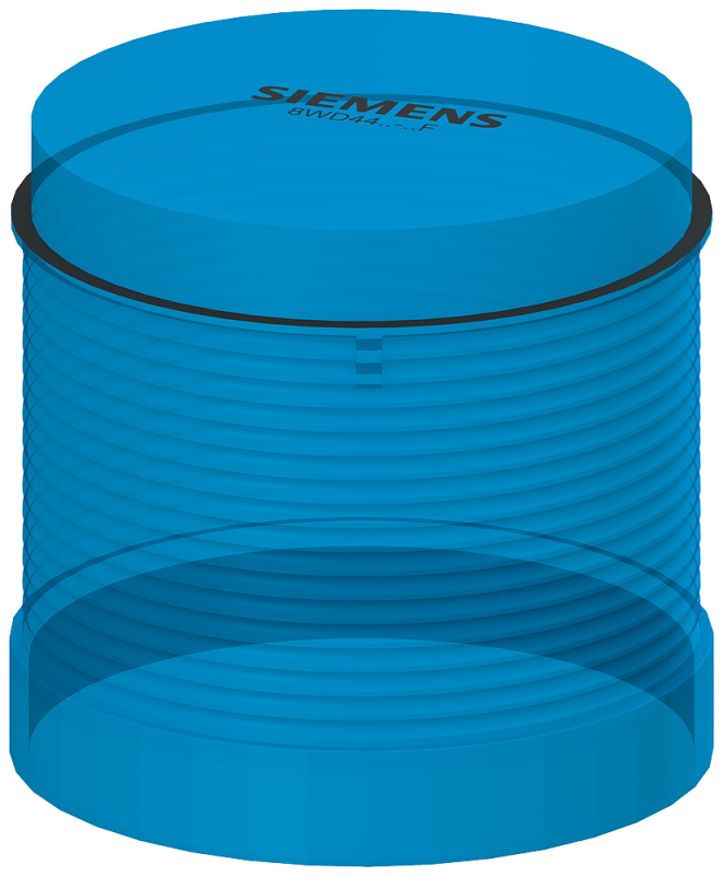 Baliza Col C/Led Azul 24Vca/Cc