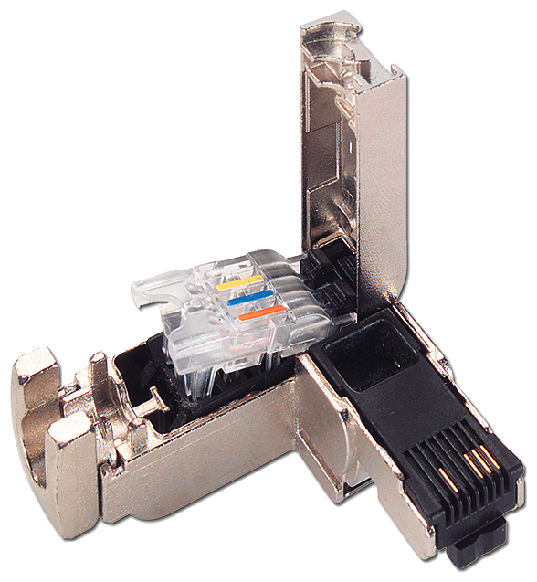 Conector Rj45  90°