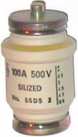 Fusible U. Rap. Silized  100 A