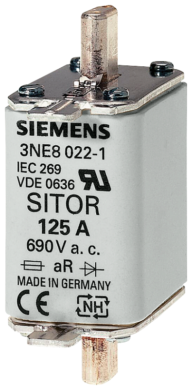 Fusible Sitor T00  125 A  690