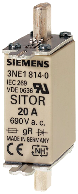 Fusible Sitor T000  25 A  690