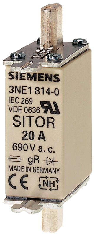 Fusible Sitor T000  25 A  690