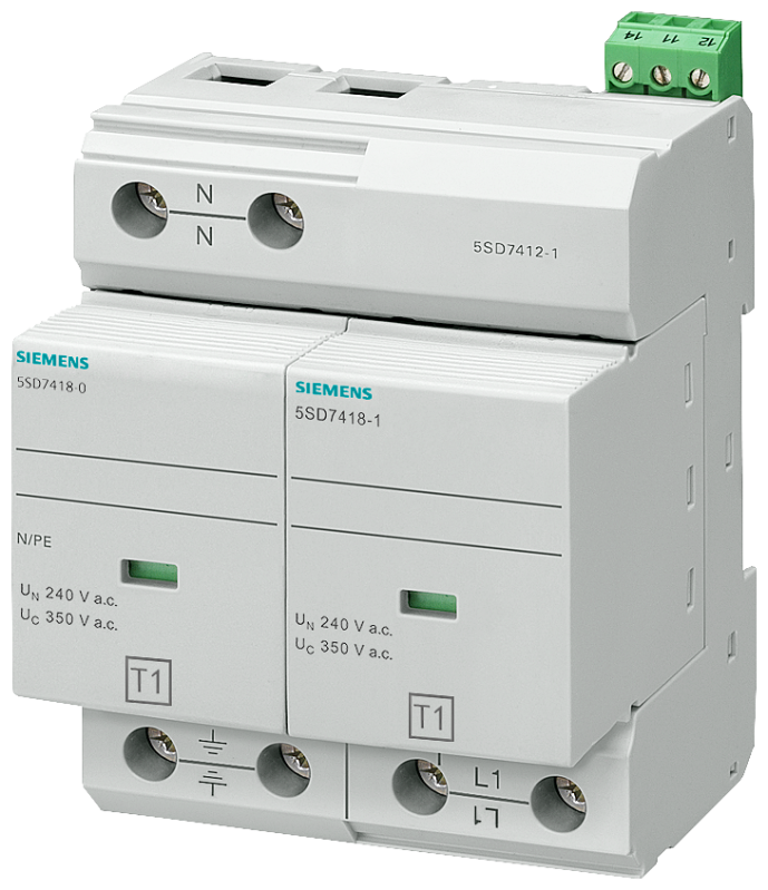 Descargador Pararrayo 2P 100Ka