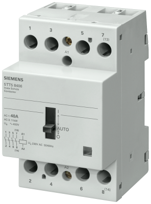 Contactor Din 4X 40A 230Vca 4N