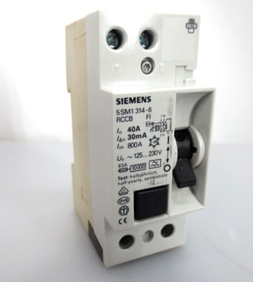 Int. Diferencial Bip.  40 A  3