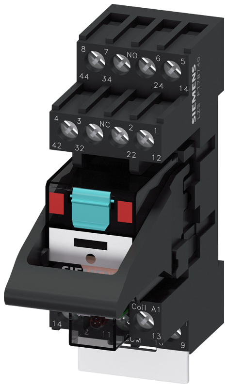 Rele Enchufable 4 Inv. 24Vca C