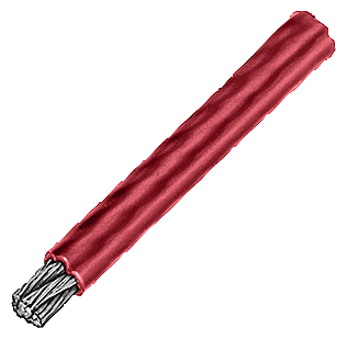 Cable 4Mm C/C Roja 50 Metros