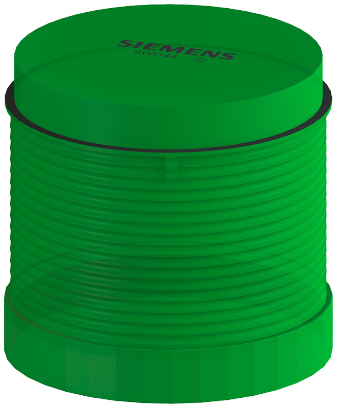 Elem. De Luz Giratoria Verde C