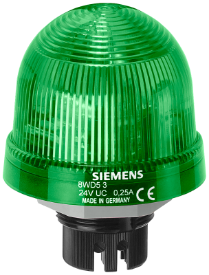 Baliza Ind C/Led Verd 24Vca/Cc