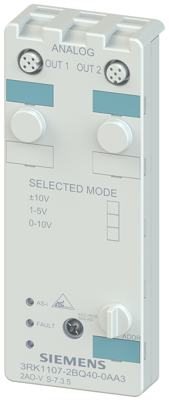 Mod Anal 2Sa 1-5 V 0-10V+/-10V