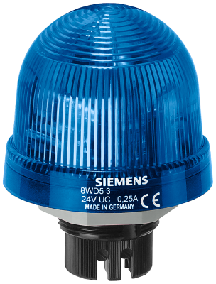 Baliza Ind C/Lamp Az 24Vca/Cc