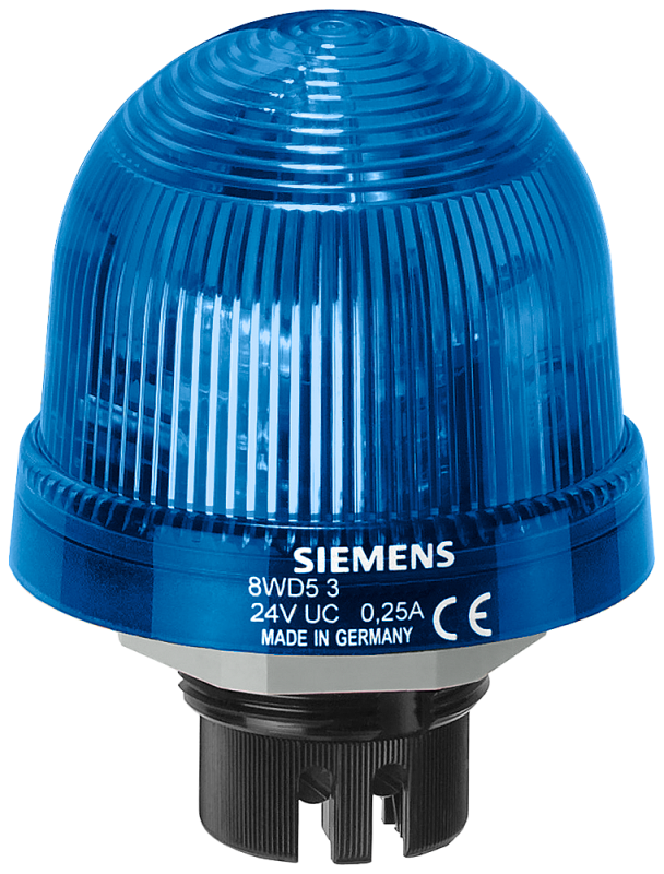 Baliza Ind C/Lamp Az 24Vca/Cc