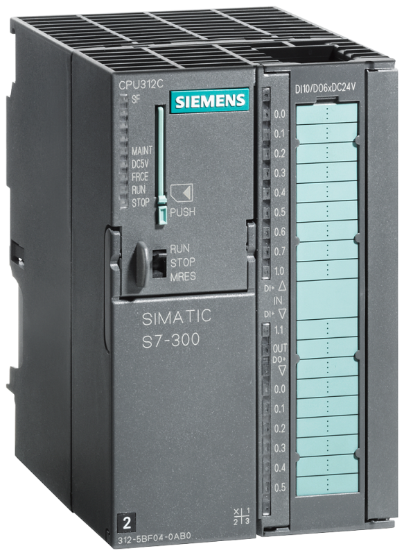 S7-300 Cpu 312C 10Ed/6Sd