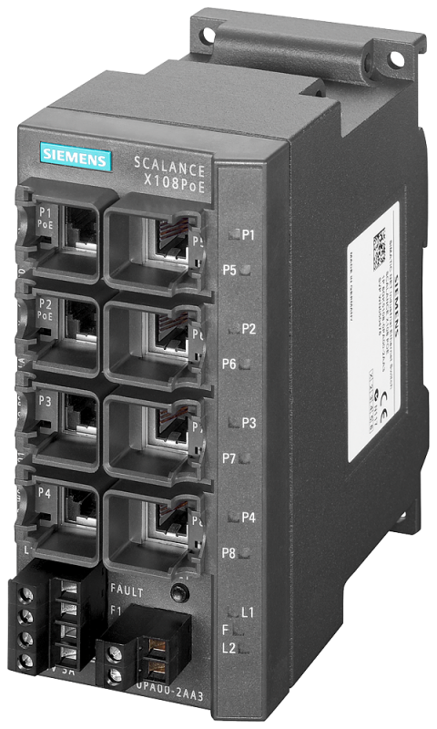 Scalance X108Poe Unmanaged Ie