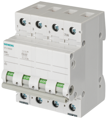 Desconector 63 A 3P+T