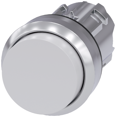 Puls Saliente Metalico Blanco