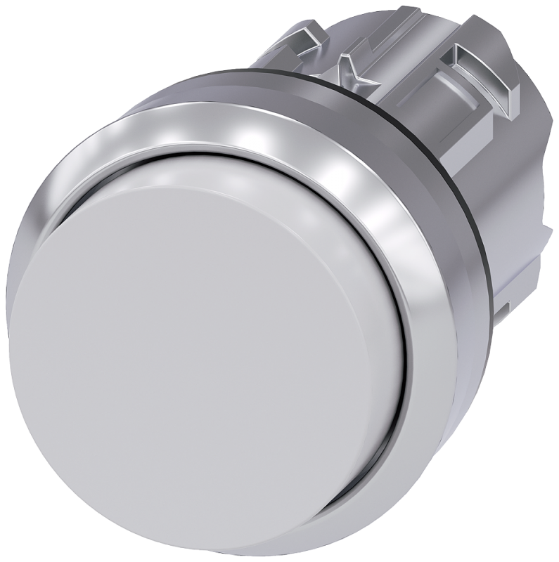 Puls Saliente Metalico Blanco