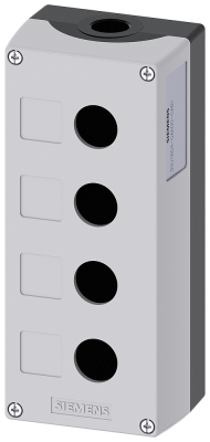 Caja Metalica Gris P/4 Element