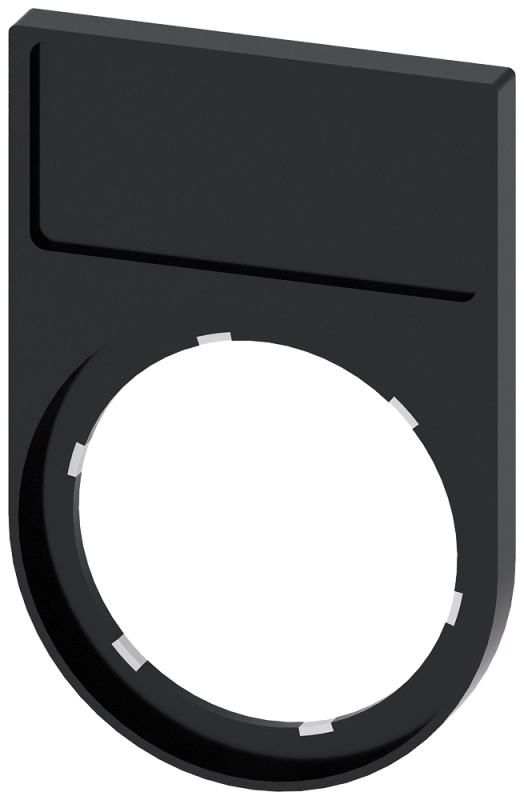 Soporte Placa Ident 12,5X27Mm