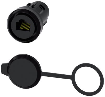 Puerto Rj45 Ip69K Plast Ngr