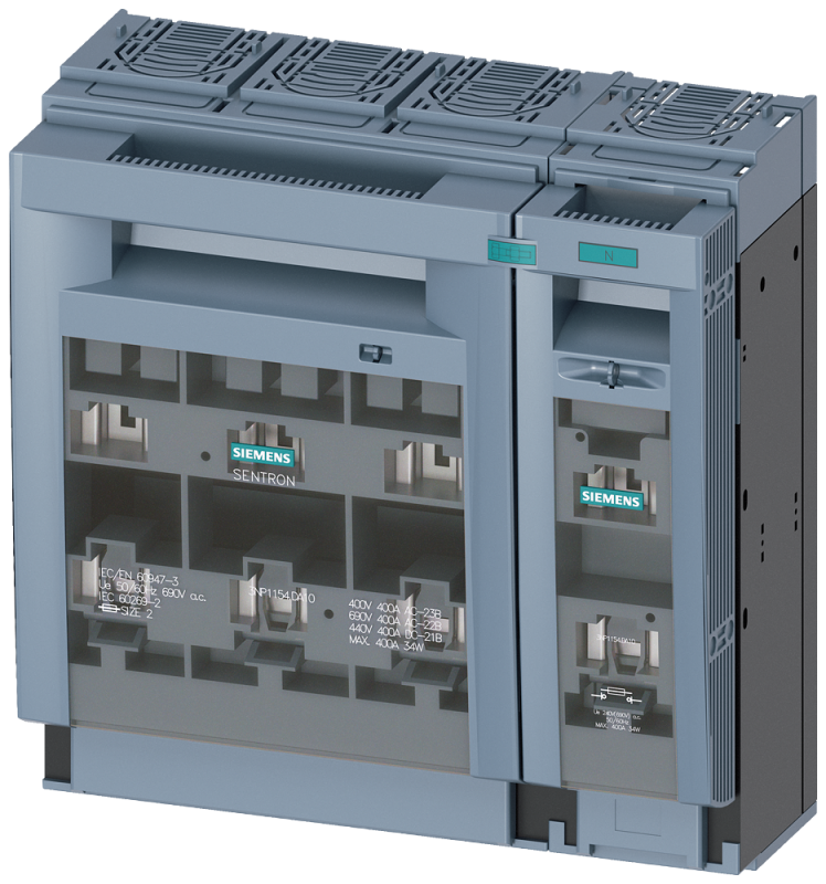 Seccionador 400A Tetra P/T2