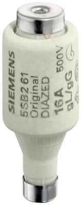 Fusible Diazed 16A Curva Gg