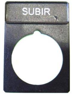 Etiqueta Subir P/Rm-Rp D22