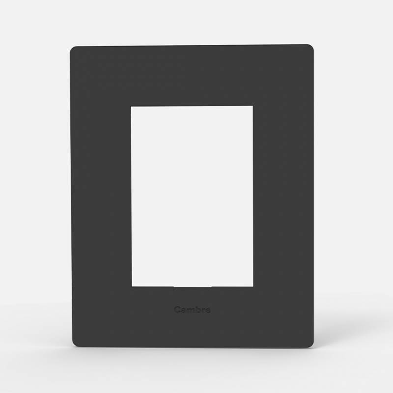 Tapa Serie Arte Poli Gris/Bco