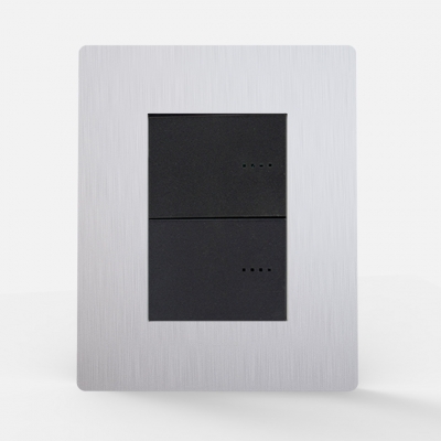 Tapa Serie Arte Aluminio