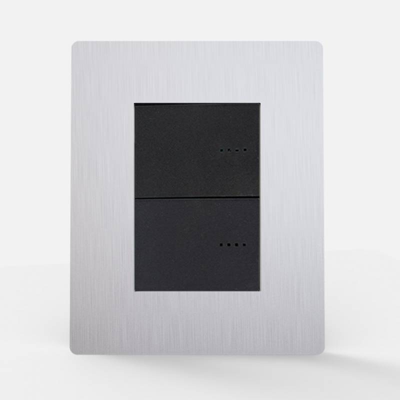 Tapa Serie Arte Aluminio