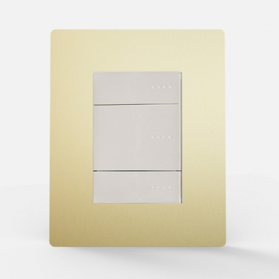 Tapa Serie Arte Oro Mate