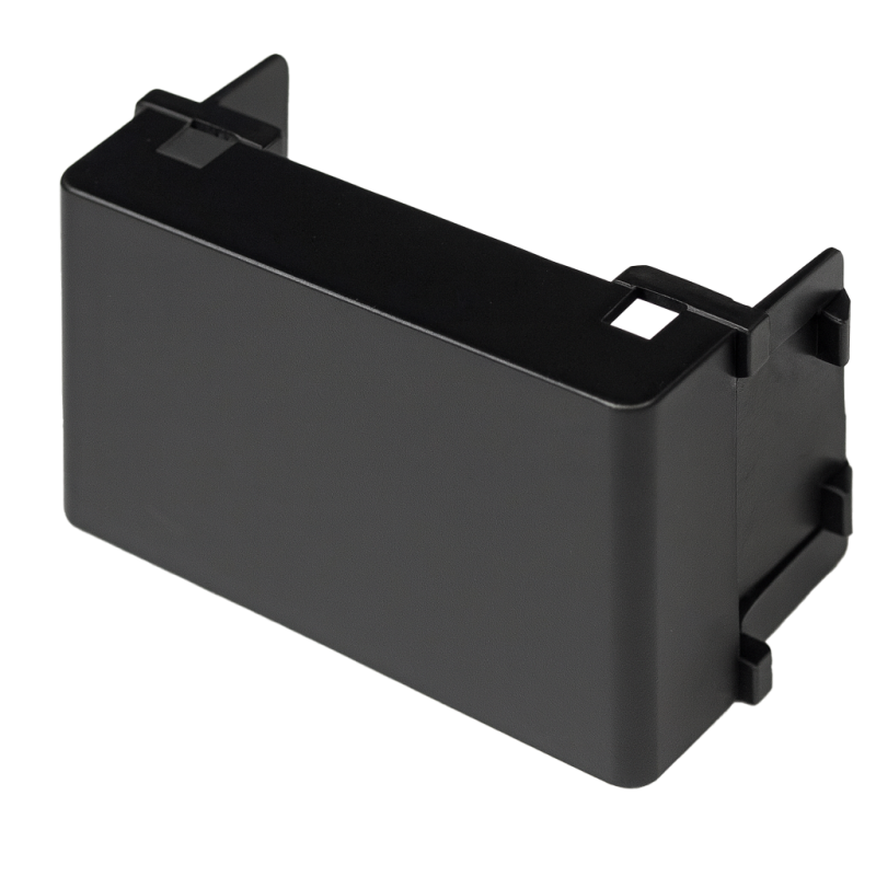 Tapon Ciego 1 Modulo Negro