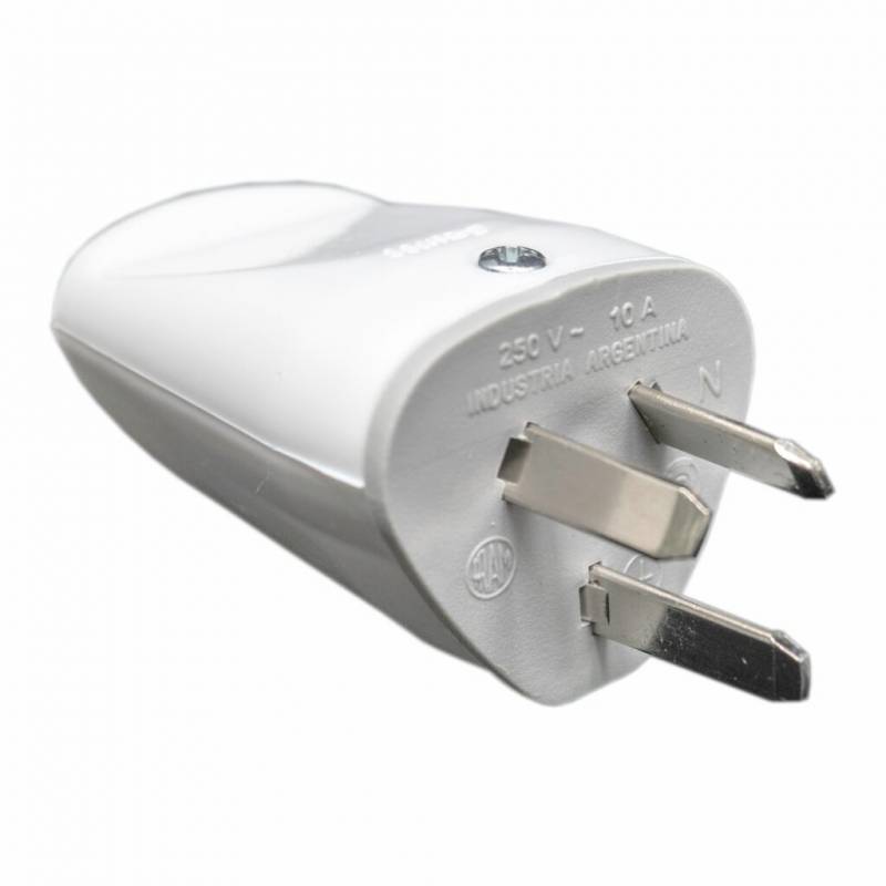 Ficha Macho Axial Bco