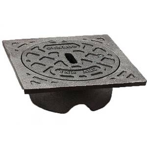 Caja Insp Fundicion Gris 25X25