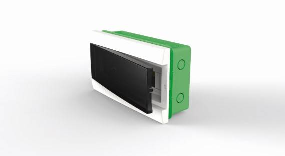 Caja De Embutir P/12M Pta Fume