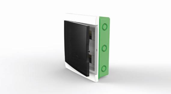 Caja De Embutir P/24M Pta Fume