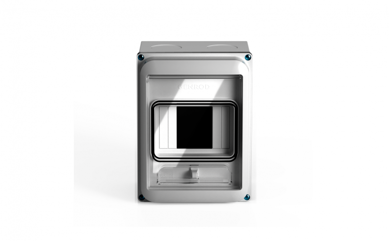 Caja P/Pilar Para 4 Mod Ip 65