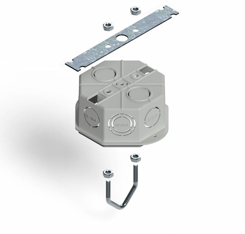 Kit Soporte P/Caja Octogonal