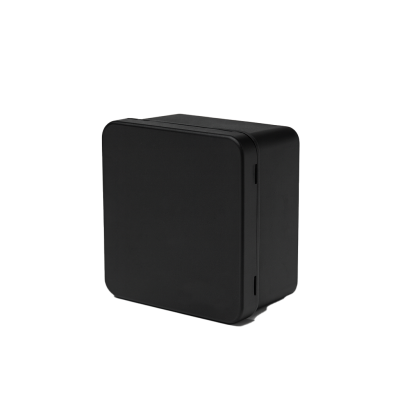 Caja Cuadrada C/Tapa Ext Nera