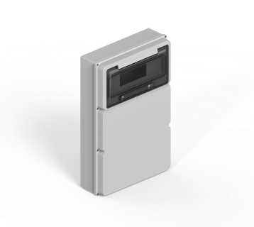 Caja Ip65 P/12P Din+2M Ciegos