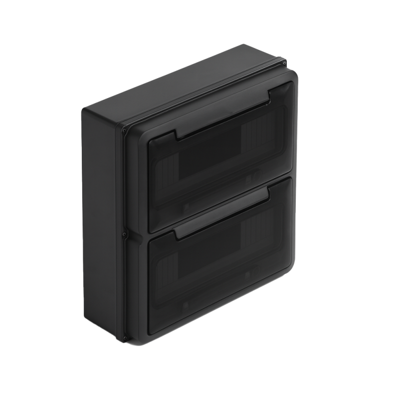 Caja Ip65 P/24 Polos Din Nera