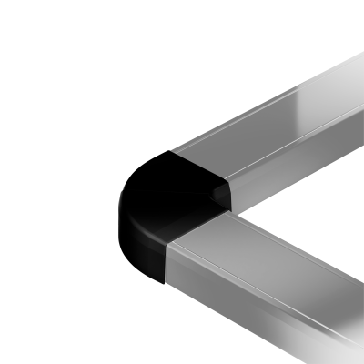 Curva Plana P/Piso Nera 75X17