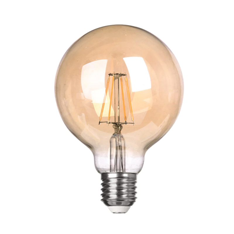 Lamp Globo Filamento 8W Golden