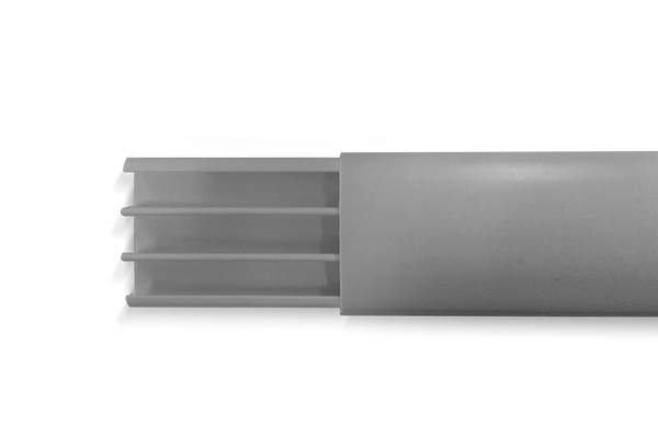 Piso Canal48X13Gris C/Adh