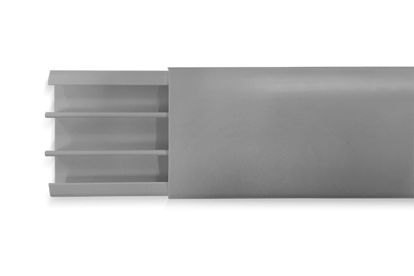 Piso Canal75X17Gris C/Adh