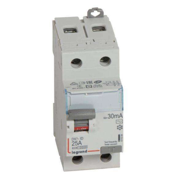Disyuntor Bipolar 25A 30Ma Ac