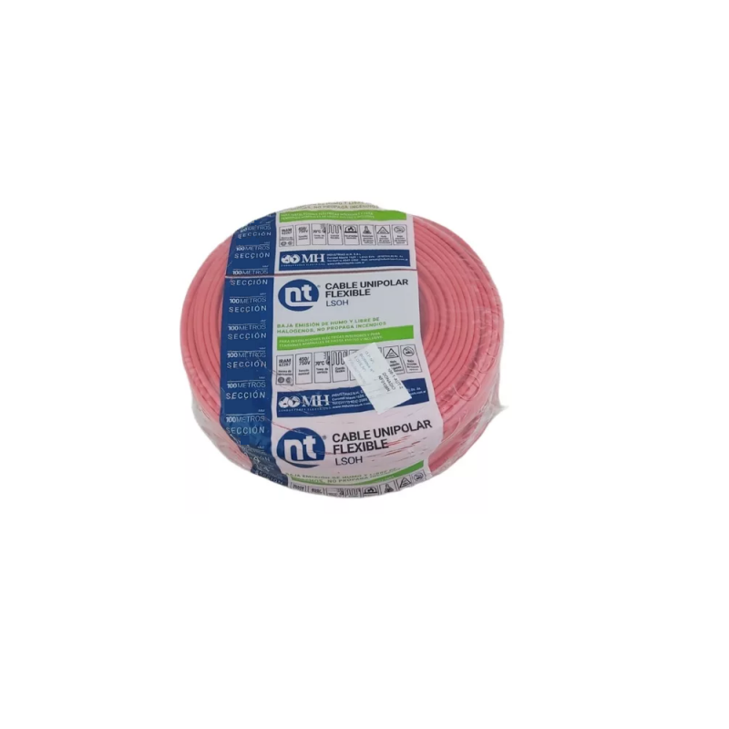 Cable Mh Unip Lsoh 1X10 Rojo