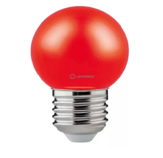 Lamp Gota 1,2W E27 Roja
