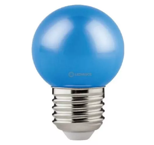 Lamp Gota 1,2W E27 Azul